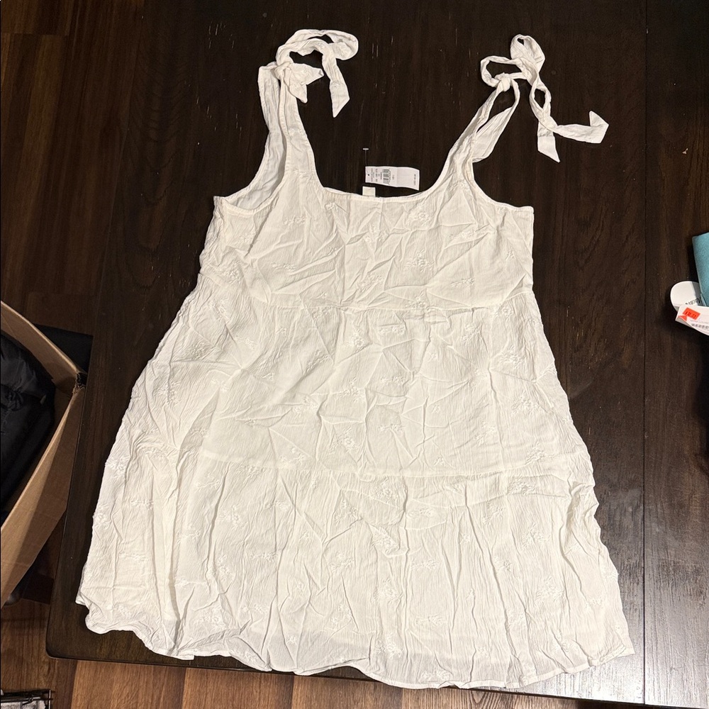 American Eagle Outfitters White Mini Dress